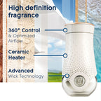 Glade PlugIns Air Freshener Warmer, Scented and Essential Oils for Home and Bathroom, Up to 50 Days on Low Setting, 5 Count (Pack of 2)