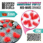 Green Stuff World Martian Fluorescent Tufts - NEO-Mars Orange 10678