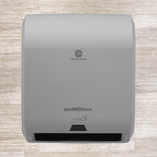 enMotion Georgia‑Pacific (by GP PRO) 10 in Automated Touchless Paper Towel Dispenser, Gray, 59460A