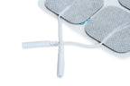 reserv 2" x 2" Premium Re-Usable Self Adhesive Electrode Pads for TENS/EMS Unit, Fabric Backed Pads with Premium Gel (Latex Free) (1 Pack (40 electrodes)