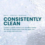 Retainer Cleanser Tablets Cleaner, Removes Odors Discoloration Stains and Plaque 2 Month Supply Denture Cleansers Retainers Mouth Guards Denture Bath Mint by M3