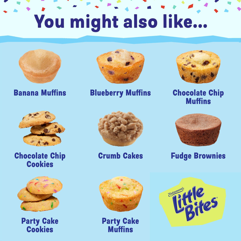 (Value Pack) Little Bites Fudge Brownies, 20 individual packs, (4 ct each), Real Chocolate Mini Muffins, 39 oz Multipack