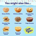 (Value Pack) Little Bites Fudge Brownies, 20 individual packs, (4 ct each), Real Chocolate Mini Muffins, 39 oz Multipack