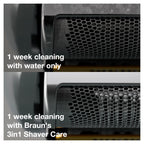 Braun Clean & Renew Refill Cartridges CCR, Replacement Shaver Cleaner Liquid Solution for Clean&Charge System, Pack of 4