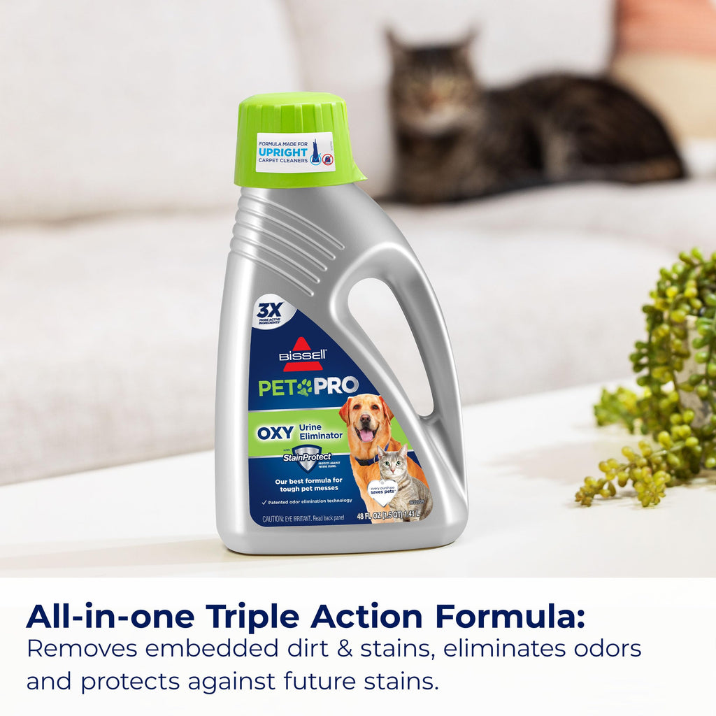 Bissell 1990 Pro Pet Urine Eliminator Upright Deep Cleaner Formula,(Pack of 2)