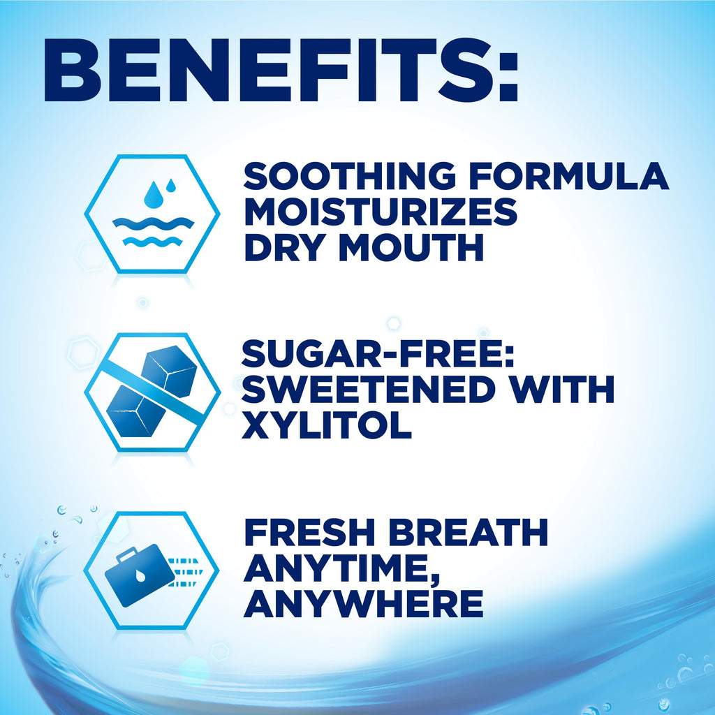 Biotene Dry Mouth Lozenges for Dry Mouth and Fresh Breath, Dry Mouth Relief and Breath Freshener, Refreshing Mint - 27 Count (Pack of 3)