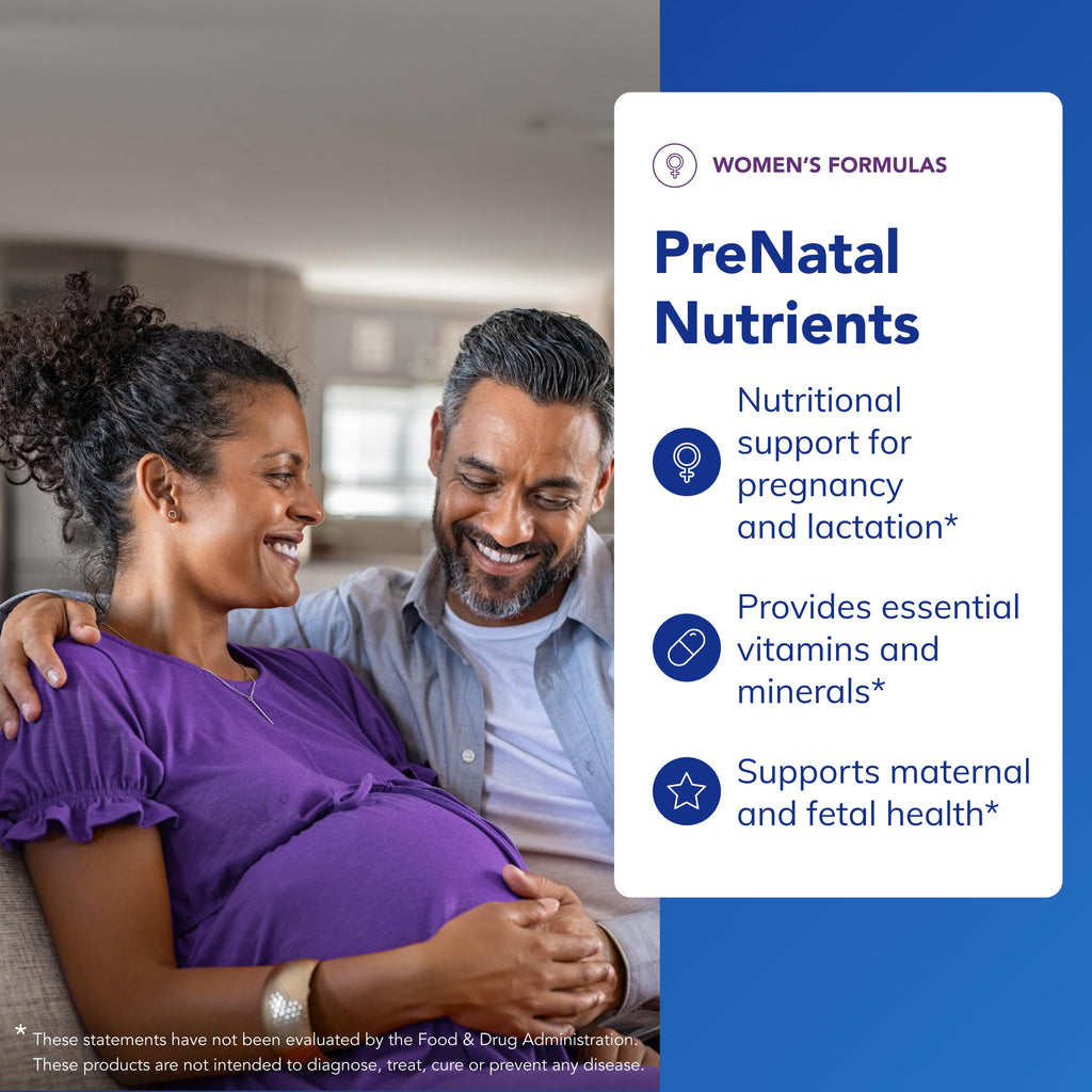 Pure Encapsulations PreNatal Nutrients - for Pregnancy & Lactation - Aids Energy & DNA Development* - with Folate, Choline & Iron - Gluten Free & Non-GMO - 120 Capsules