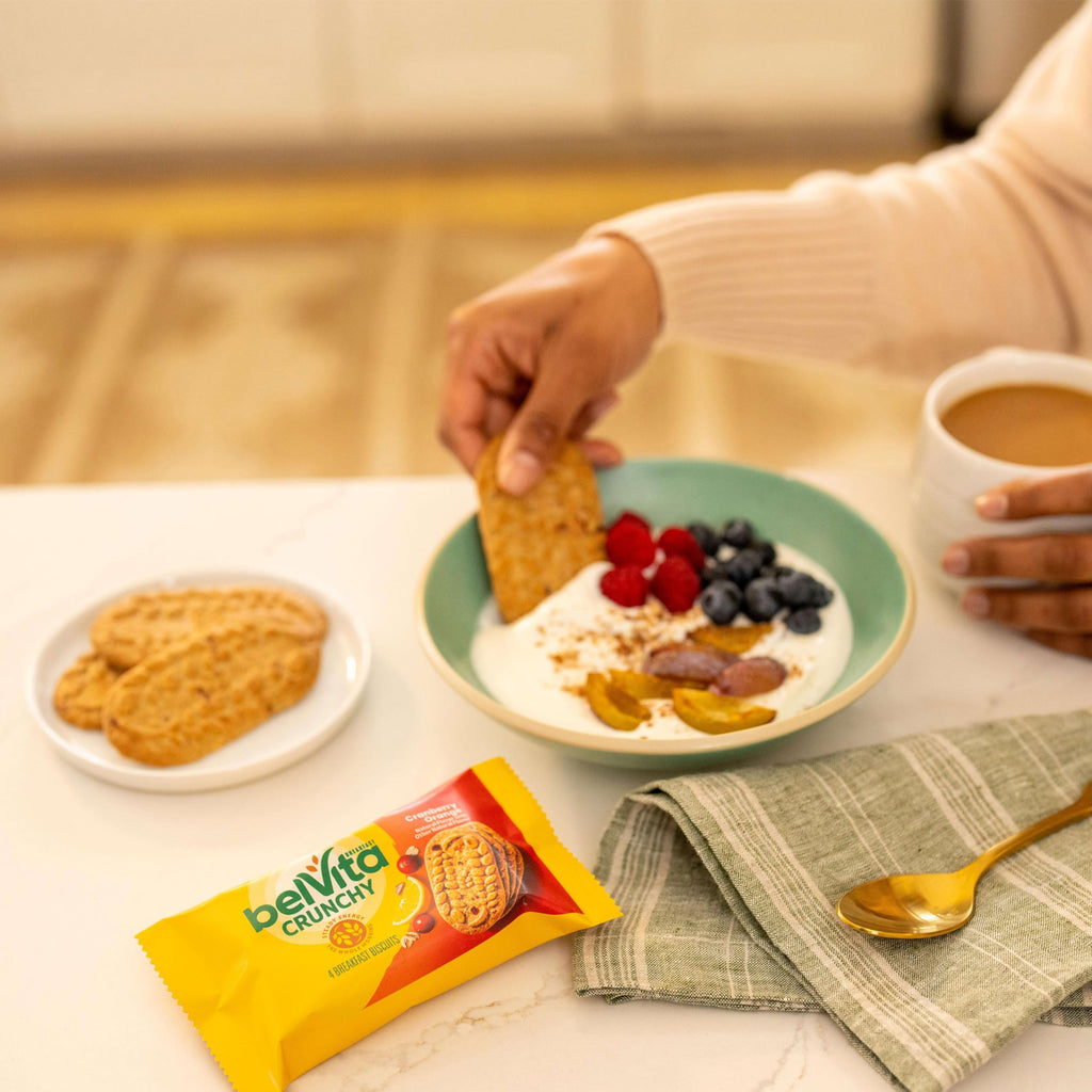 belVita Breakfast Bars Biscuits, Cranberry Orange, 30 Packs