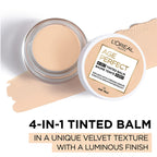 L'Oreal Paris Age Perfect 4-in-1 Tinted Face Balm Foundation with Firming Serum, Fair 10, 0.61 Ounce