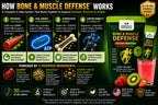 Green Valley Naturals Bone & Muscle Defense On-The-Go Stick, 30 Packs