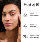 Neutrogena Ultra Sheer Invisible Gel Face Sunscreen SPF 40, Facial Sunscreen & Moisturizer, Vitamin E, Matte Finish, Makeup Primer, Travel Size, 80 Minutes Water-Resistant, 1.7 oz