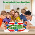 Mini Foosball Table Soccer Board Games for Kids&Adults Indoor Tabletop Football Toys Pinball Machine Family Game & Birthday Christmas Soccer Gifts for Boys 6 7 8-12 Years