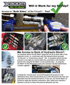 QC-Mate by XBoom Coupler (7/8” Uni-Jaw Set, 12” QC-Mate Clamp)