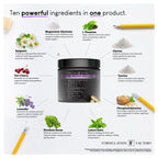 Formulation Factory The Night Before 10-in-1 Midnight Maximizer Sleep Supplement, Magnesium Glycinate, L-Theanine & More, Stress Relief, Relaxation, Focus (6 Month Supply, 360 Capsules)