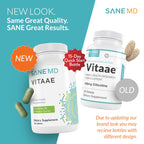 SANE MD Vitaae - Throat Phlegm, Coughing, and Brain Support - Citicoline Supplements for Respiratory, Throat, and Brain Health