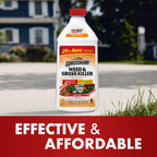 Spectracide Weed & Grass Killer Concentrate for Driveways & Walkways, 40 Oz