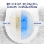 Toilet Bowl Cleaner, Automatic Long Lasting Continuous Toilet Bowl Cleaners, Bathroom Cleaner Prevent Stain Build Up Deep Clean,3 Bottles Septic Safe Toilet Bowl Tablets in Bottle Eucalyptus Scent