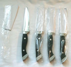 4 LONGHORN STEAKHOUSE STEAK KNIVES New! ~ BBQ Kitchen Dining Chop Knife Set by madamecoffee