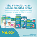 MYLICON Infants Gas Relief Drops for Infants and Babies, Dye Free Formula, 1 Fluid Ounce (Pack of 2)