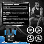 Animal Micronized Creatine Monohydrate Capsules - 300 Caps, 2500mg per Serving to Support Muscle Growth, Endurance, ATP Production, Cognitive Function, Strength, Recovery, and Delay Muscle Fatigue