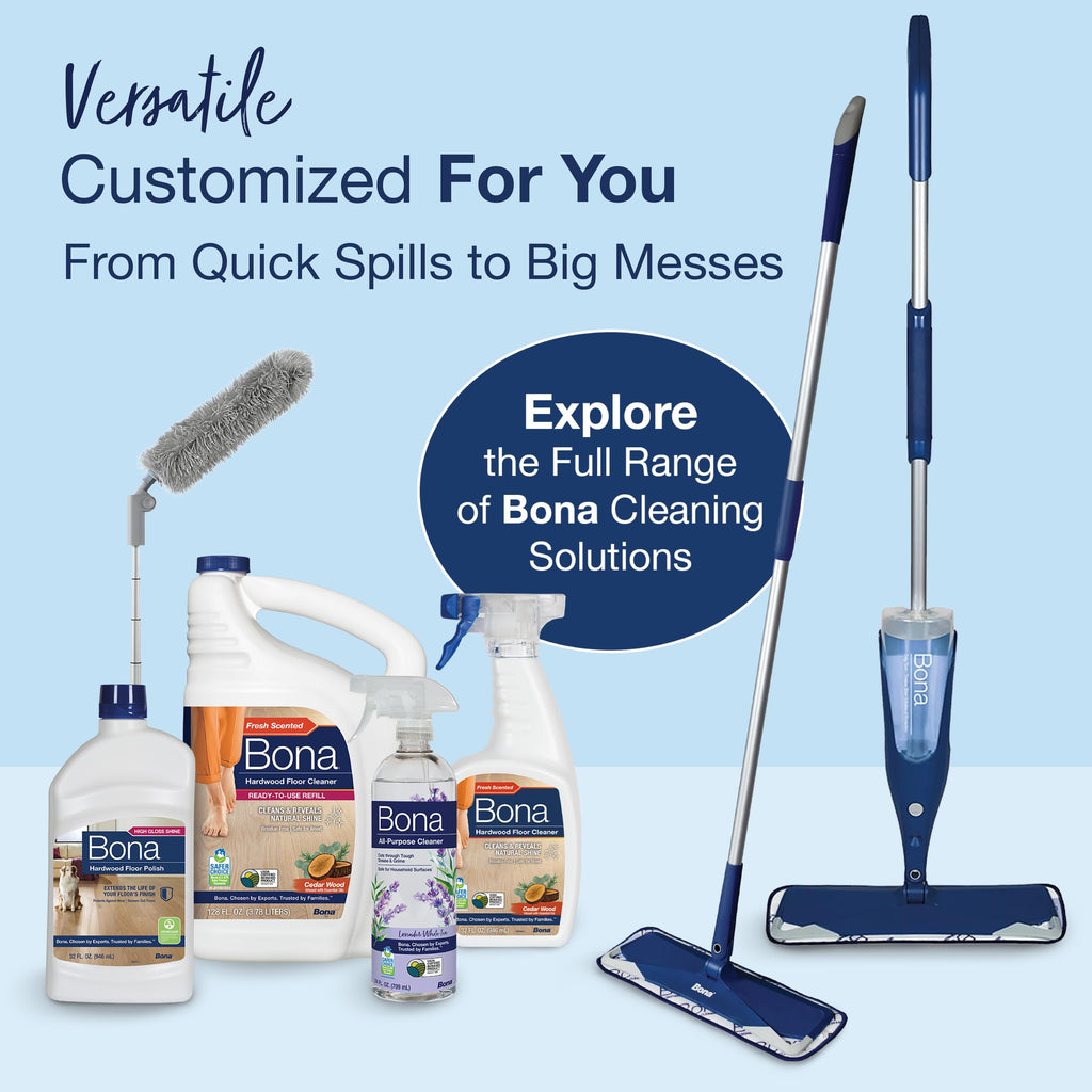 Bona Hardwood Floor Cleaner Refill - 128 fl oz - Cedar Wood Scent