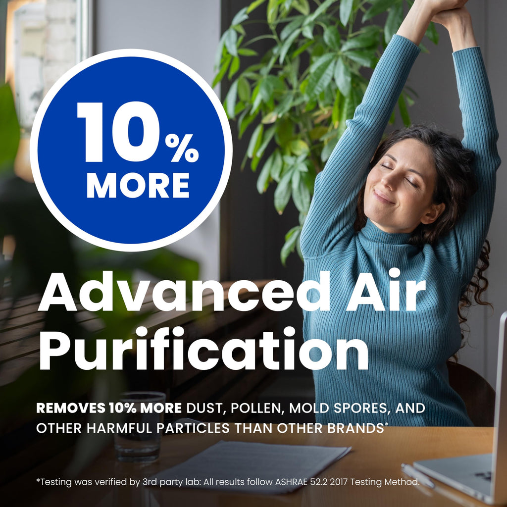 Genuine AprilAire 210 Replacement Filter for AprilAire Whole-House Air Purifiers - MERV 11, Clean Air & Dust, 20x25x4 Air Filter (Pack of 2)