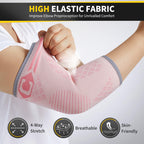 CAMBIVO 2 Pack Elbow Brace for Tendonitis and Tennis Elbow, Compression Support Sleeve for Golfer's Elbow Relief, Arthritis & Gym Workouts, Non-Slip 3D Knit Arm Guard for Men & Women