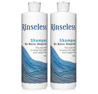 RINSELESS Waterless Shampoo | Refreshing Rinse Free Shampoo for Elderly Assistance | Dry Shampoo Alternative Hair Cleanser with Soothing Aloe Scent for Women, Men, Bedridden Patients
