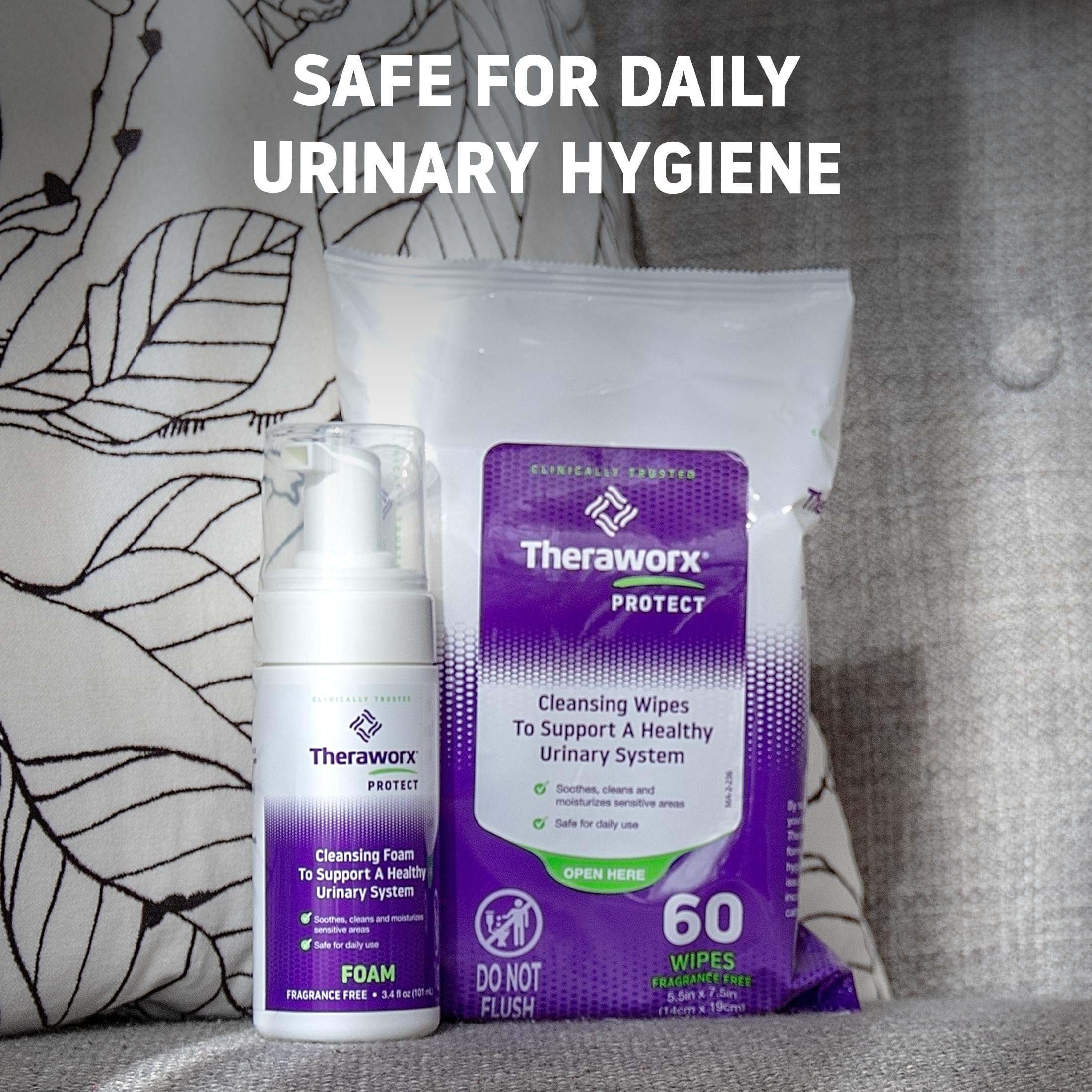 Theraworx Protect U-Pak - Daily Cleansing Kit To Help Support A Healthy Urinary System (Pack of 1)