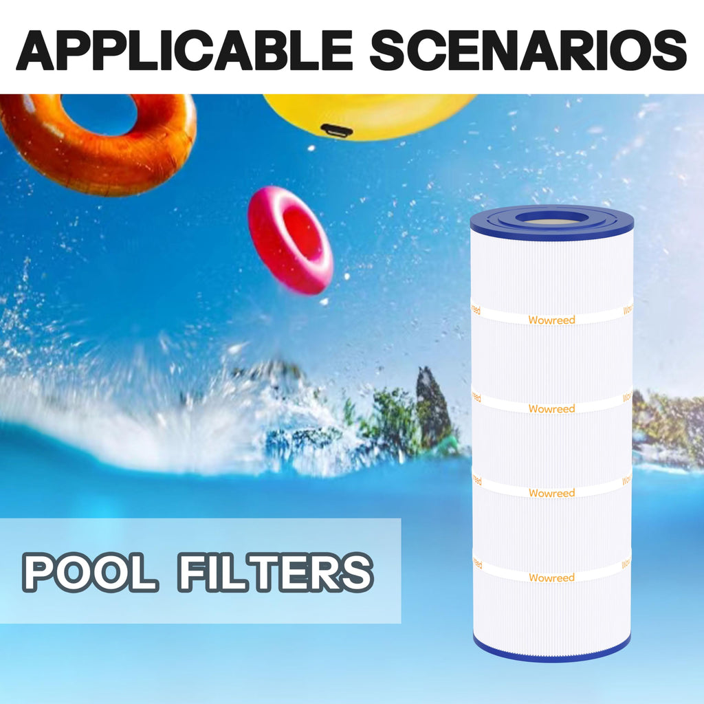 Wowreed Pool Filter Compatible with CCX1500RE, CC1500RE, X-Stream 150, PXST150, Jandy CS150, R0462300, Star-Clear Plus C1502, CX1520RE, PJANCS150, C-8414, FC-1287,150 sq. ft. Cartridge, 1 Pack