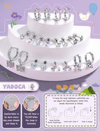 Hypoallergenic Earrings for Girls Women Kids Toddler Surgical Steel Earring
