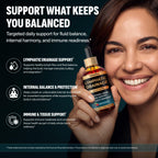 Wellanova Lymphatic Drainage Supplement - Organic Liquid Drops for Lymphatic Support & Detox - 8-in-1 Herbal Blend - Lymphatic Cleanse Complex with Burdock, Dandelion, Elderberry - 2 fl oz