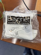 JB Products 1-1/2 Inch Bayonet P-Trap Kit, Patented Polypropylene with PVC Marvel Adapter, Includes J-Bend, Flanged Wall Arm, Bayonet Reducing Bushing, O-Rings & Washers, Turn & Click Nuts