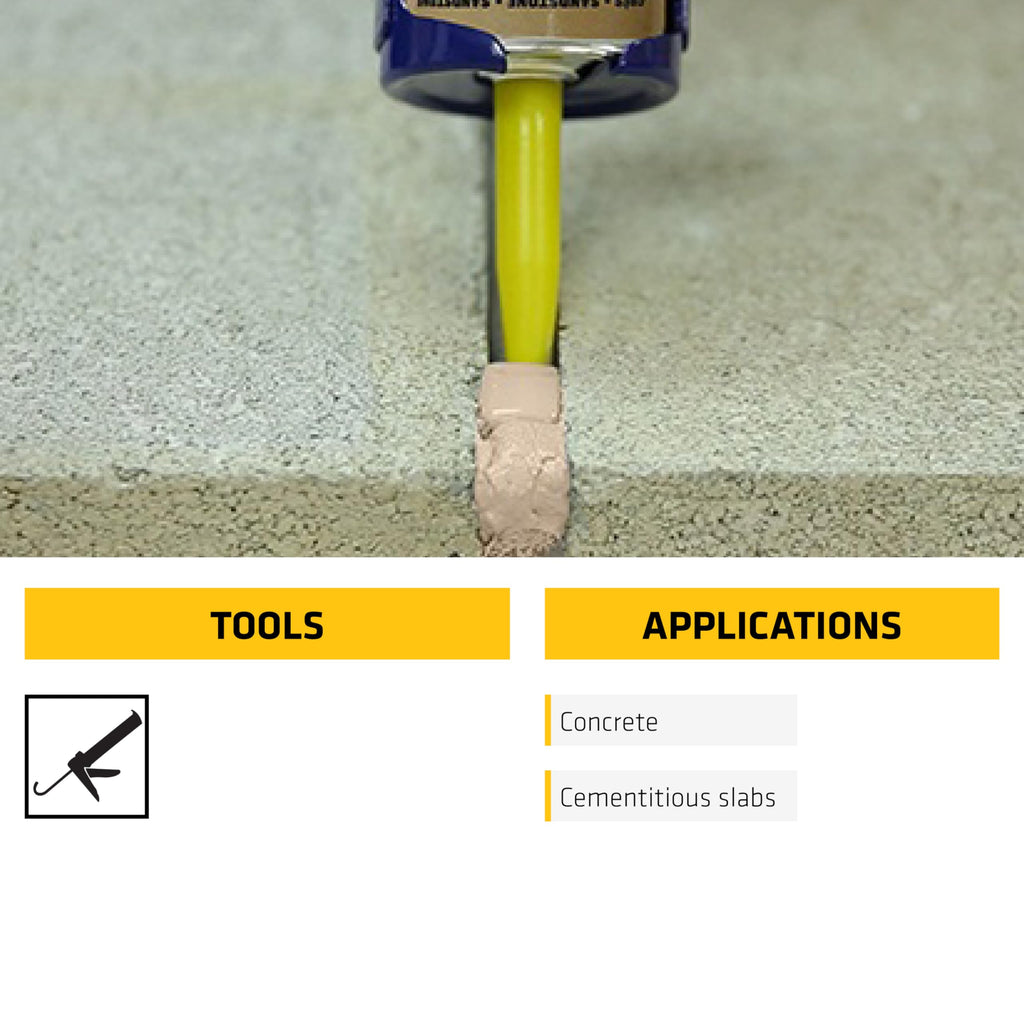 SIKA Sikaflex Self Leveling Sealant, Sandstone, 29 fl oz fL, Polyurethane, Sealing Horizontal Expansion Joints in Concrete, Accelerated Curing, Self-Leveling, Durable