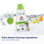 Bissell Simply Spot & Stain Portable Carpet Cleaner Formula,32 oz,3368,(Pack of 2)