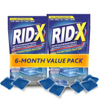 Rid-X Septic Tank Treatment Enzymes,3 Month Supply Septi-Pacs,3.2oz,(Pack of 2)