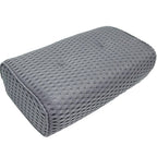 REEZEIVI Sauna Headrest Pillow, 4D Air Mesh Quick Drying and Washable Sauna Pillow Sauna Neck Rest Sauna Accessory,Grey