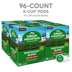 Green Mountain Coffee Nantucket Blend Keurig Single-Serve K-Cup Pods, Medium Roast Coffee, 96 Count