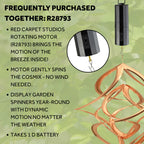 Red Carpet Studios The Original Cosmix Deluxe Helix Wind Spinner, Medium 14-Inch, Double Copper