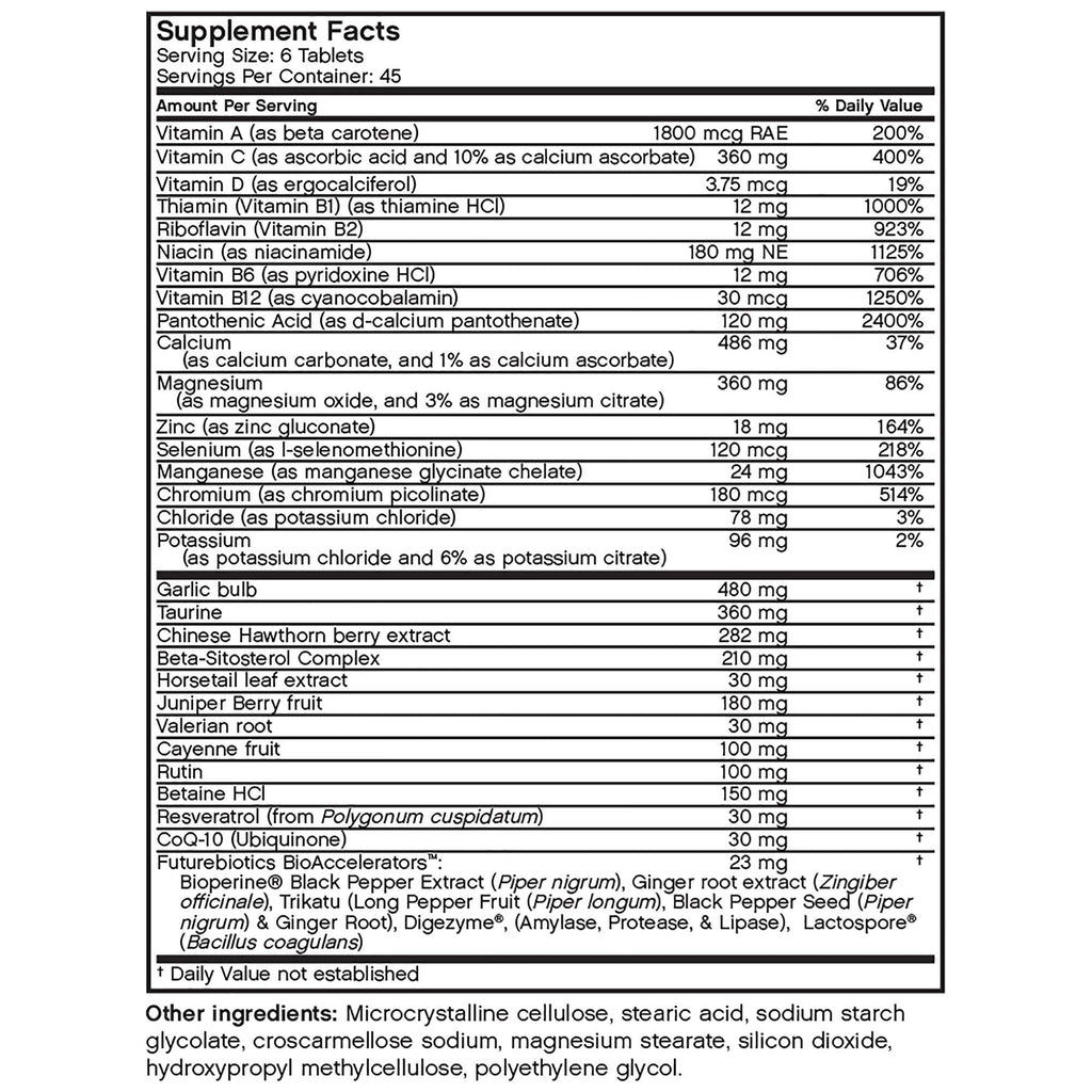 Futurebiotics Pressur-Lo, 270 Vegetarian Tablets