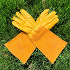 Acdyion Thorn Proof Gardening Gloves for Men & Women,yellow,Large