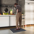 OrangeStar 4-Pack Anti-Fatigue Rubber Floor Mat 24"x36"