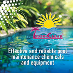 TropiClear Pool Stabilizer – Protects Chlorine & Reduces UV Loss | Cyanuric Acid Pool Stabilizer for Salt & Chlorine Pools, Stabilizer for Swimming Pools to Maintain Balanced Water Chemistry (4 Lb)