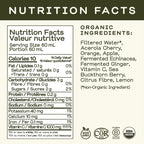 Greenhouse Juice Organic Farma-C+ Wellness Shots Vitamin C Immune Shot Cold-Pressed with Orange, Acerola Cherry, Sea Buckthorn Berry and Fermented Echinacea | Vegan & Gluten-Free (2 Oz, Pack of 12)