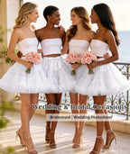 Petticoat Skirt for Women Under Dress 3-Layered Tulle Elastic Waist Tutu