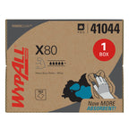 WypAll PowerClean X80 Heavy Duty Cloths, Brag Box, 152 Towels (41044)