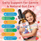 SEPT YAN 22 in 1 Parasite Cleanse for Humans & Kids, Herbal Gut Cleanse Liquid Drops with Wormwood, Black Walnut, Clove, Chlorella, Oregano, Digestive Health Support - Strawberry Flavor, 2 Fl Oz