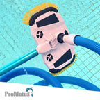 ProMotus Weighted Pool Vacuum Head, Vinyl-Safe No Wheels Manual Cleaner with Air Relief Valves，Multi-Directional Brushes for Above Ground & Inground Pools, Universal Fit for 1-1/4" & 1-1/2" Hoses