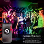 AILBTON Led Strip Lights,60ft Music Sync Color Changing, Built-in Mic,Bluetooth App Control LED Tape Lights with Remote,5050 RGB Rope Light Strips