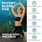 Nutrivein Premium Multi Collagen Pills 2250 mg - 180 Easy-to-Swallow Collagen Capsules: Type I, II, III, V, X Hydrolyzed Protein Peptides for Women and Men - Aging, Joints, Hair, Skin, Bones, & Nails